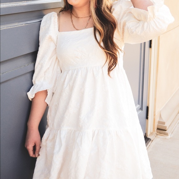 Floral Ruffle Dress - Picture 7 of 10